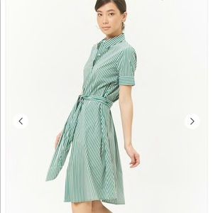 Shirt Dress with Tie Belt - NEW